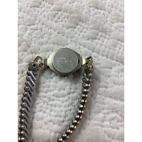 Orintex Vintage Womens Gold & Silver Quartz Bracelet Digital Watch*Needs Battery - Picture 3 of 4